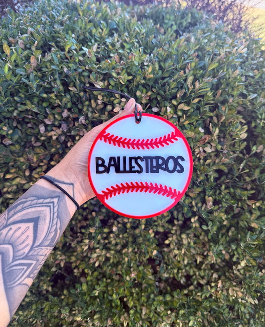 Baseball tag- large