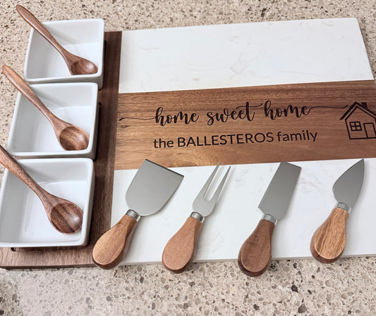 Charcuterie serving tray